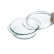 Round glass oven dish with lid, 23 cm - Simax