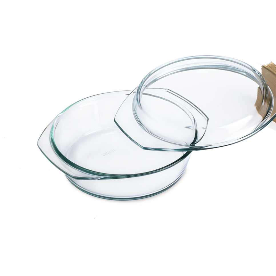 Round glass oven dish with lid, 23 cm - Simax in the group Cooking / Oven dishes & Gastronorms / Oven tins at KitchenLab (1069-31770)