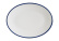 Serving dish 31 x 24 cm, Gourmet Linea Blue - Bonna