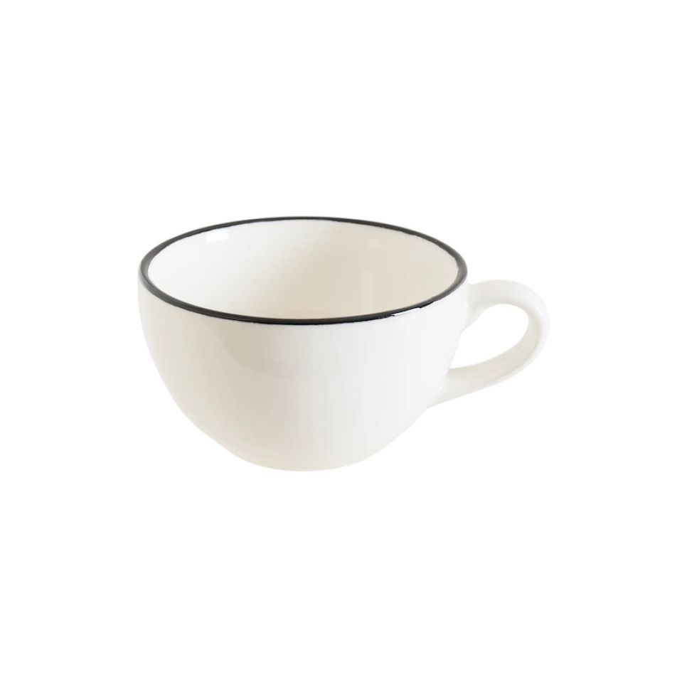 Coffee cup 23 cl, Rita Linea Black - Bonna in the group Tea & Coffee / Coffee accessories / Coffee cups at KitchenLab (1069-31840)
