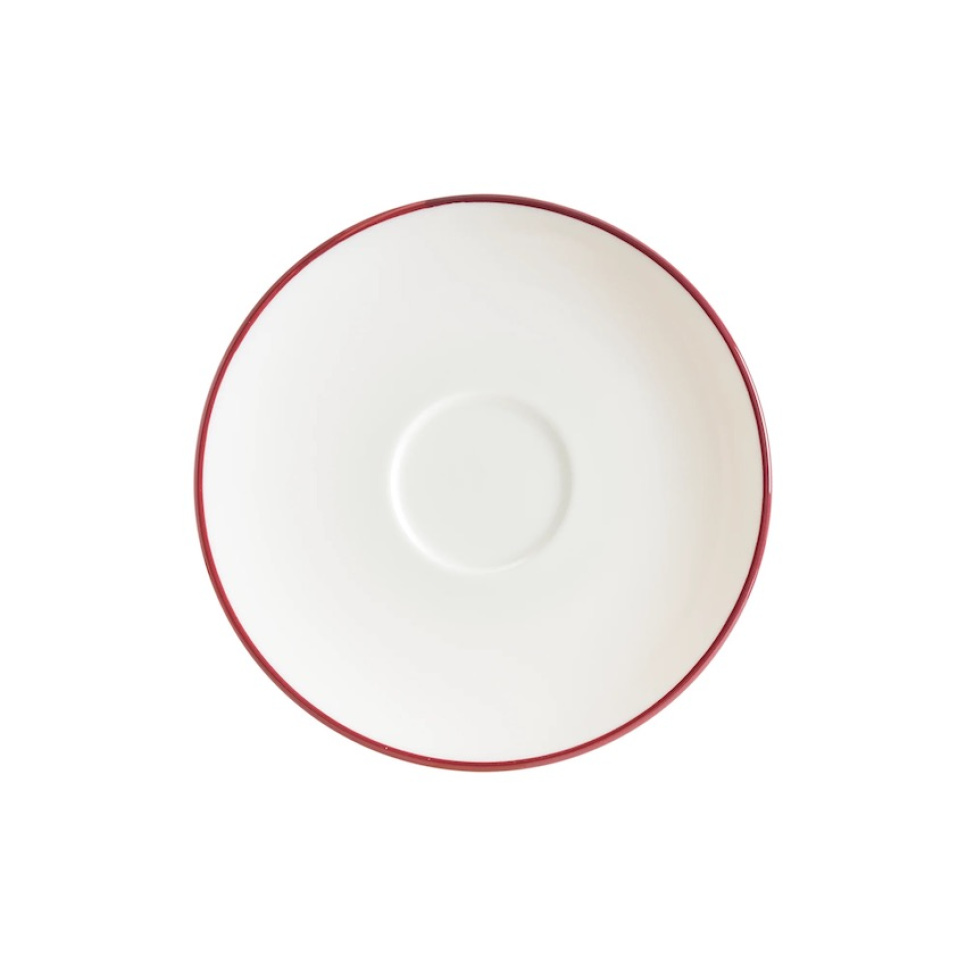 Espresso dish 12 cm, Gourmet Linea Burgundy - Bonna in the group Tea & Coffee / Coffee accessories / Coffee saucer at KitchenLab (1069-31852)