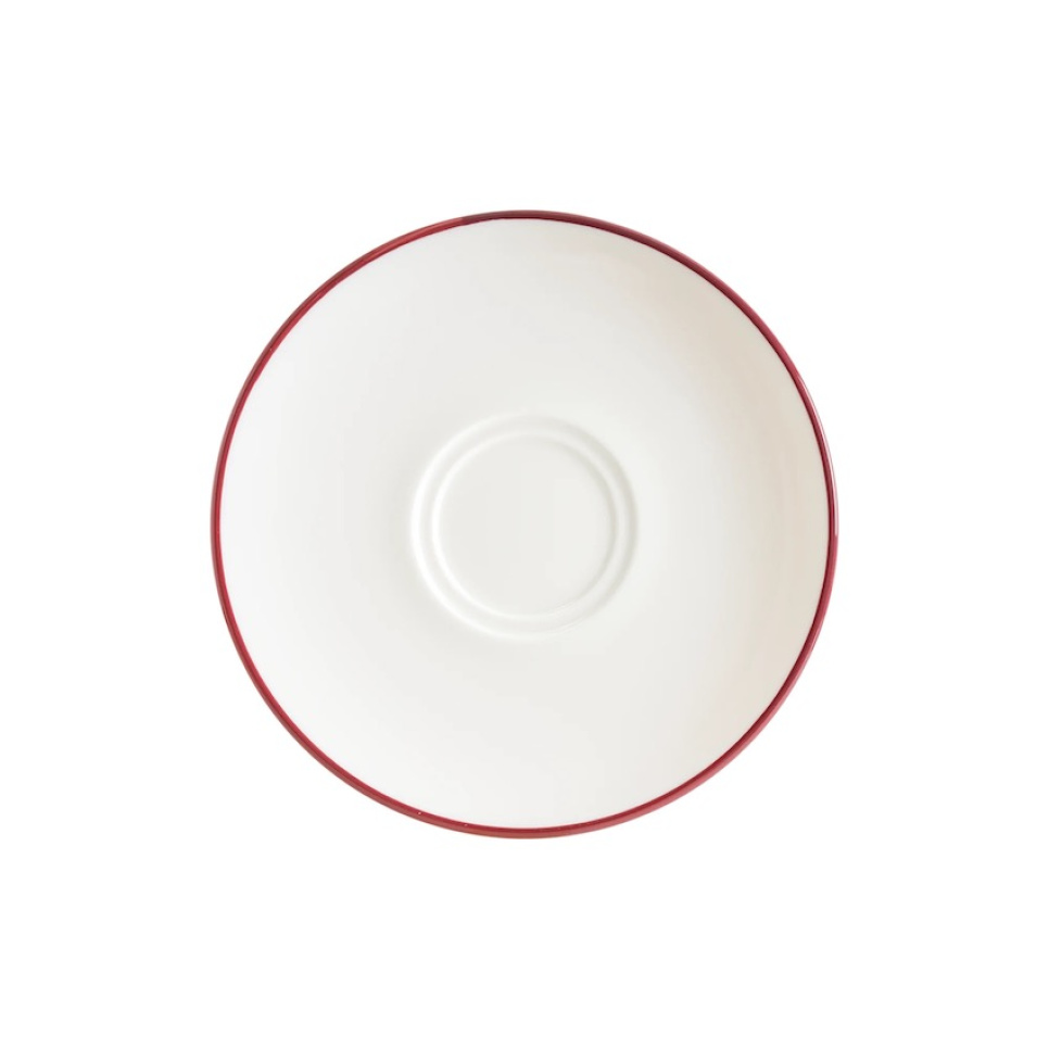 Coffee dish 16 cm, Gourmet Linea Burgundy - Bonna in the group Tea & Coffee / Coffee accessories / Coffee saucer at KitchenLab (1069-31853)