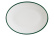 Servierplatte 31 x 24 cm, Moove Linea Green - Bonna