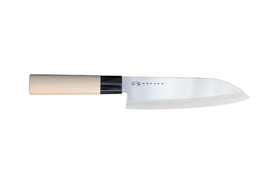 Santoku, 17cm, Houcho - Satake in the group Cooking / Kitchen knives / Santoku knives at KitchenLab (1070-10528)