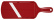 Mandolin, ceramic blade, red - Kyocera