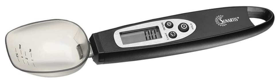 Cuillère-balance numérique, 1-300 g - Mingle dans le groupe Cuisine / Jauges et verres doseurs / Balances de cuisine l\'adresse The Kitchen Lab (1070-14085)