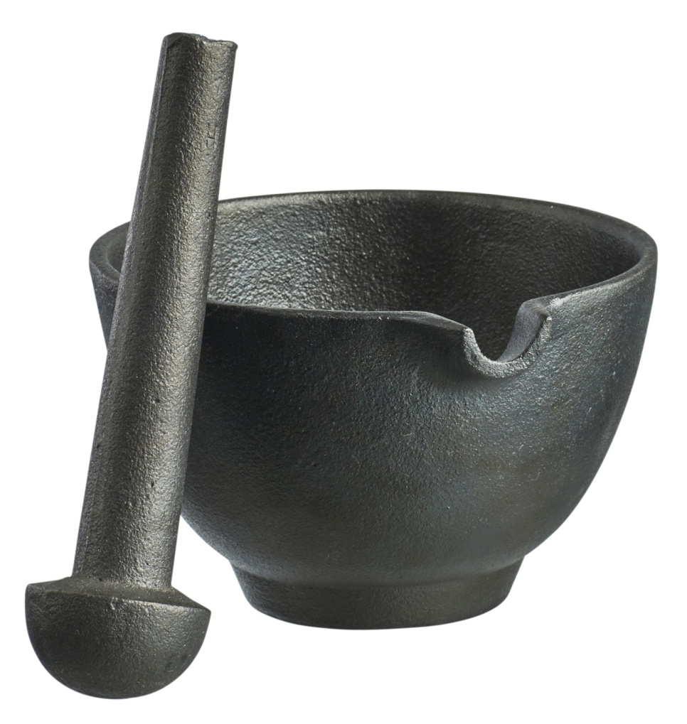 Mortar in cast iron 15.5 cm - Satake in the group Cooking / Kitchen utensils / Mortars at KitchenLab (1070-16163)
