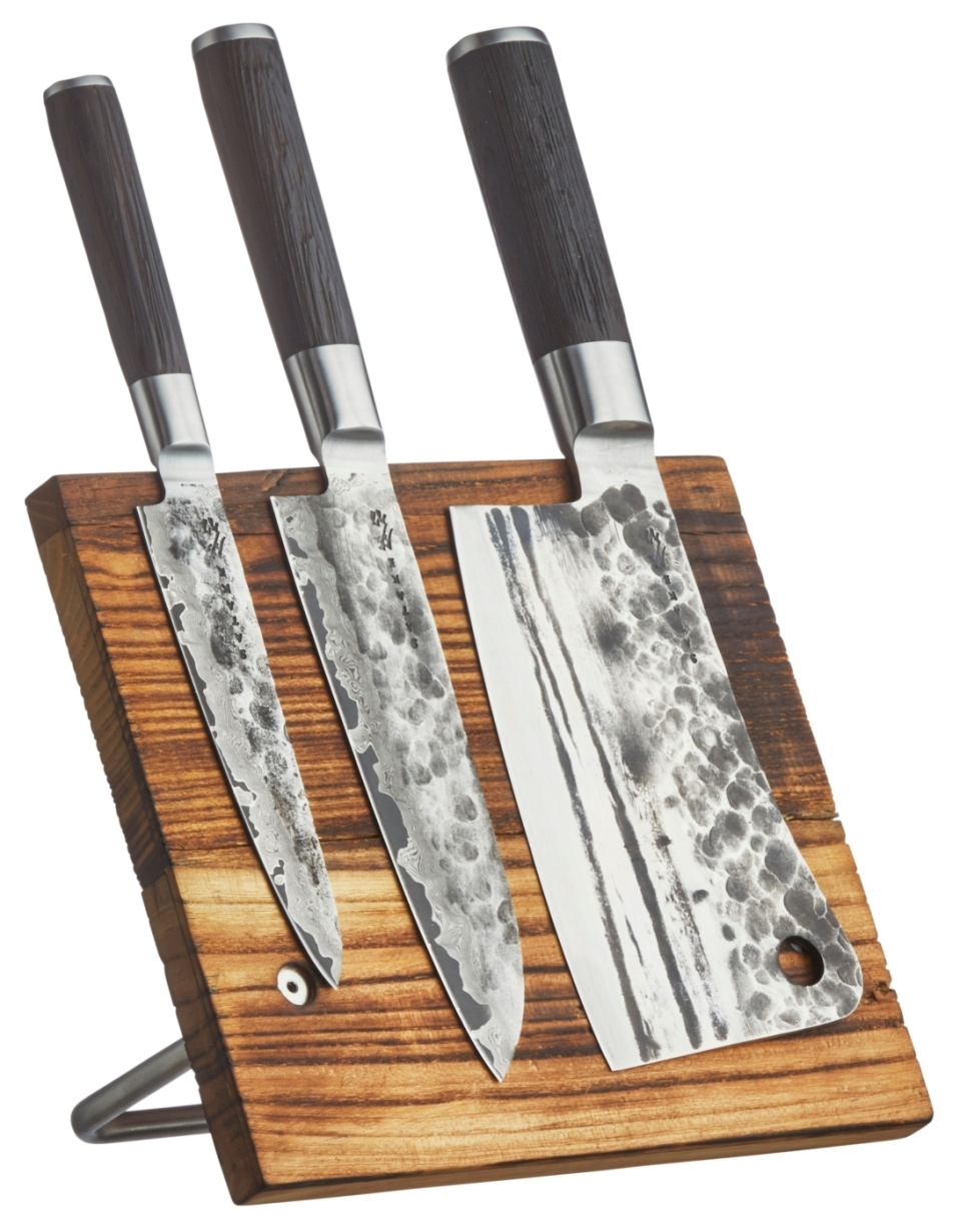 Magnetic knife board for 5 knives - Satake