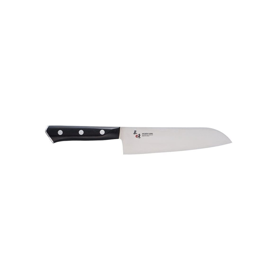 Santoku, 18cm, Modern Molybdenum - Mcusta/Zanmai in the group Cooking / Kitchen knives / Santoku knives at KitchenLab (1070-17342)