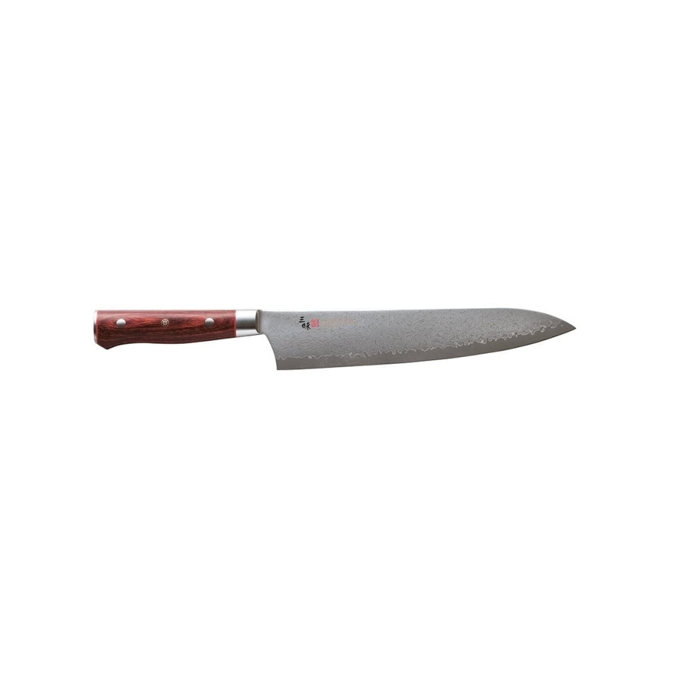 Gyuto, 24cm, Damascus Flame - Mcusta/Zanmai dans le groupe Cuisine / Couteaux de cuisine / Couteaux de chef l\'adresse The Kitchen Lab (1070-17355)