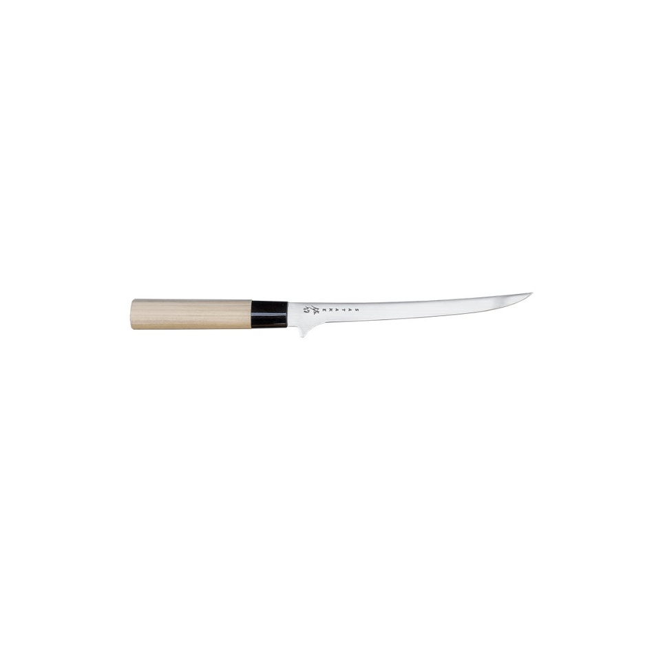 Couteau à filet flexible, 17 cm, Houcho - Satake dans le groupe Cuisine / Couteaux de cuisine / Couteaux à filet l\'adresse The Kitchen Lab (1070-18233)