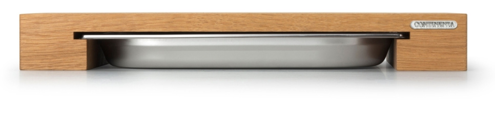 Chopping board with 1 draw, oak, medium - Continenta