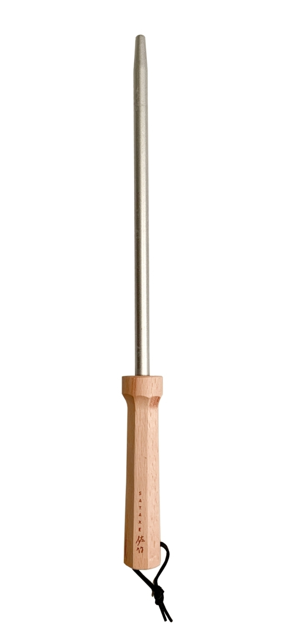 Diamond sharpener with wooden handle, 23 cm - Satake in the group Cooking / Kitchen knives / Knife care / Sharpening steels & stones at KitchenLab (1070-22476)