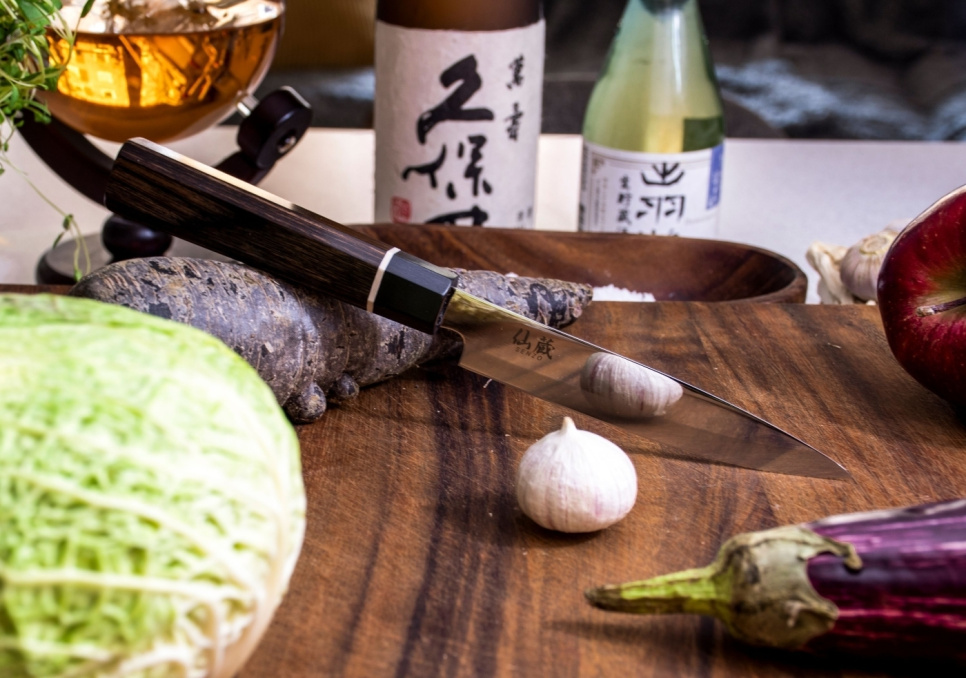 Petty, 12cm, GinIro - Satake