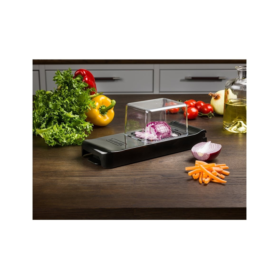 Chopper / Cutter with collector, Black - Alligator