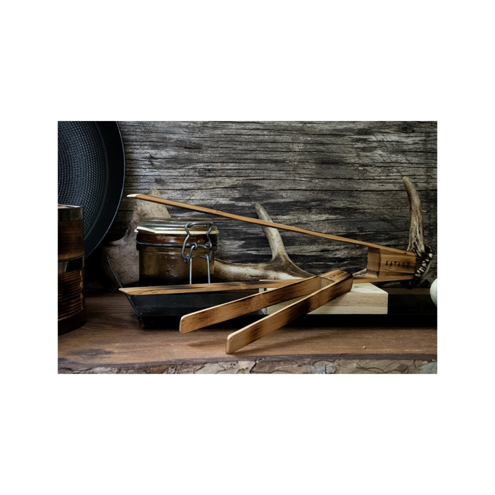 Bamboo tongs, 2-pack - Satake