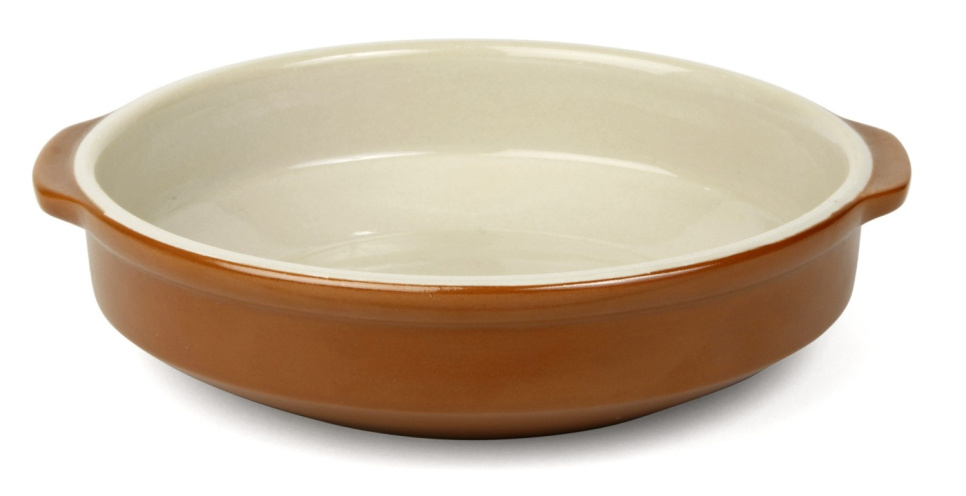 Gratin dish, brown/beige, Diameter 20.5 cm - Xantia