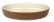 Dish oval, brown/beige, 27 x 18 cm - Xantia