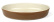 Dish oval, brown/beige, 27 x 18 cm - Xantia