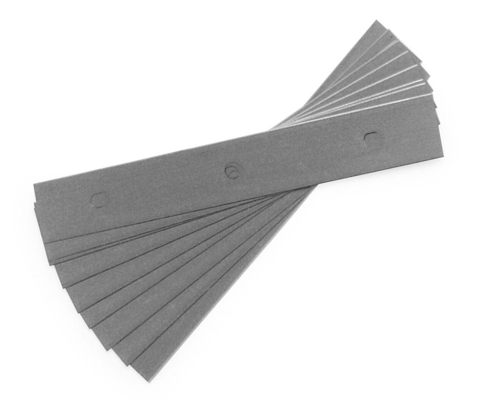 Blade for Barbecue scraper 65271, 10 cm, 10 pcs - Exxent