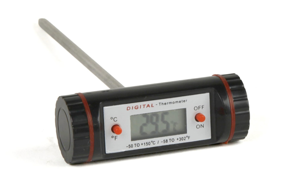 Digital meat thermometer - 15 cm - Exxent