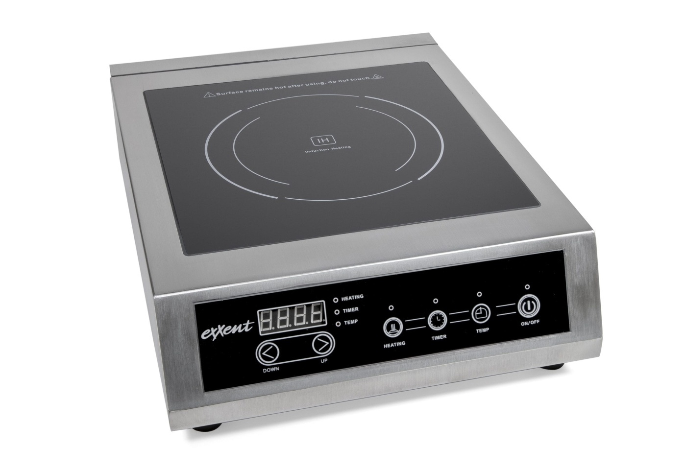 Hob induction stainless 3.5 kW