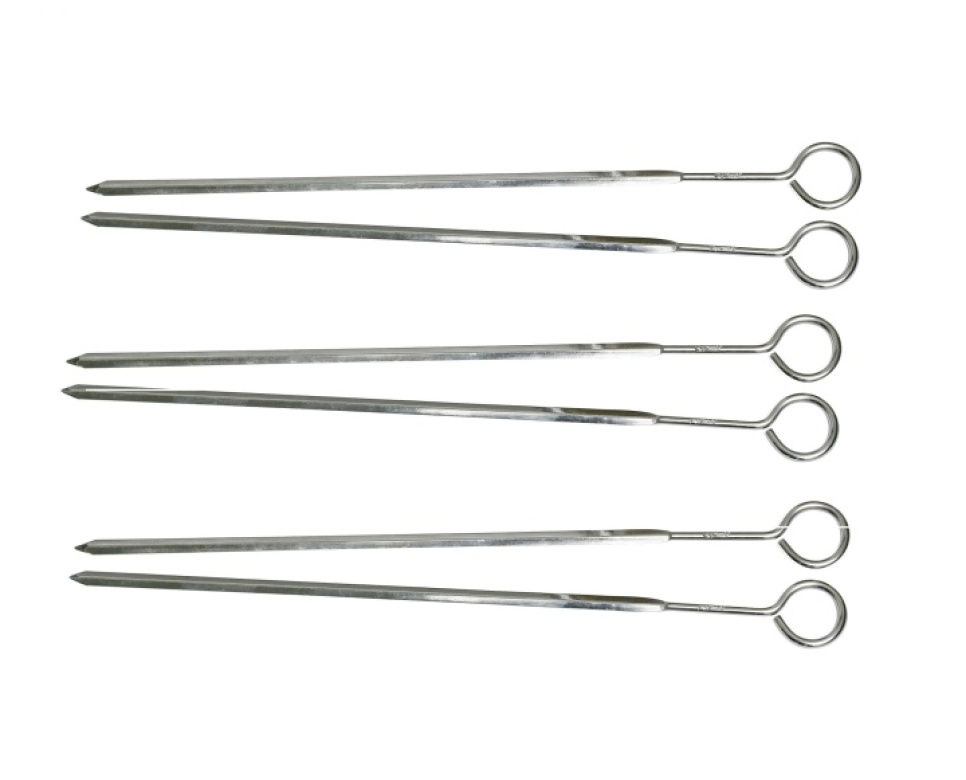Barbecue skewers, 6-pack - Exxent in the group Barbecues, Stoves & Ovens / Barbecue accessories / Barbecue skewer at KitchenLab (1071-19941)