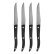Grill Knives Palermo Curve, 4-pack - Exxent