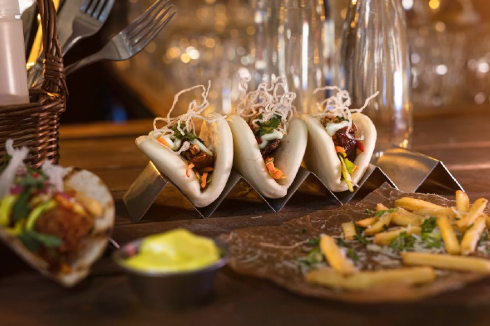 Taco stand/sausage - Exxent