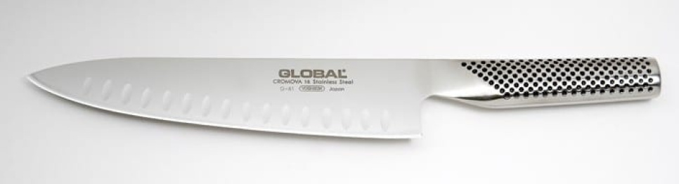 G-61 Chef\'s knife fluted edge 20cm in the group Cooking / Kitchen knives / Chef\'s knives at KitchenLab (1073-10431)