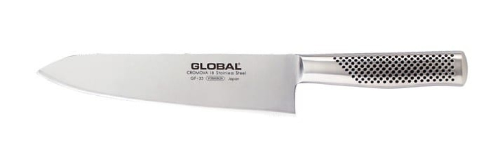 Couteau de chef forgé Global GF-33, 21cm dans le groupe Cuisine / Couteaux de cuisine / Couteaux de chef l\'adresse The Kitchen Lab (1073-10444)