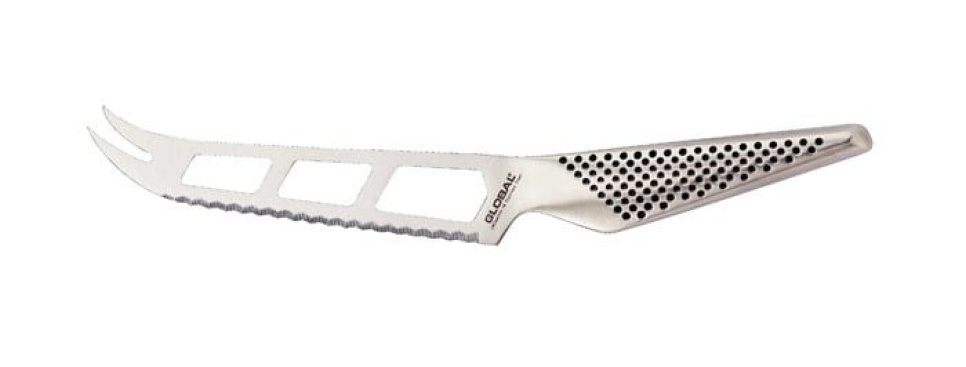 Global GS-10 Cheese knife perforated 14cm in the group Cooking / Kitchen knives / Cheese knives at KitchenLab (1073-10450)