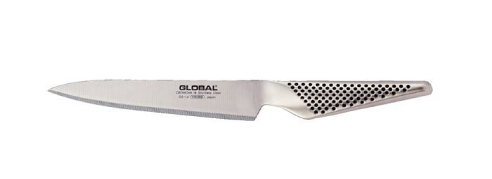 Global GS-13 All-purpose knife 15cm fine-toothed in the group Cooking / Kitchen knives / Utility knives at KitchenLab (1073-10452)