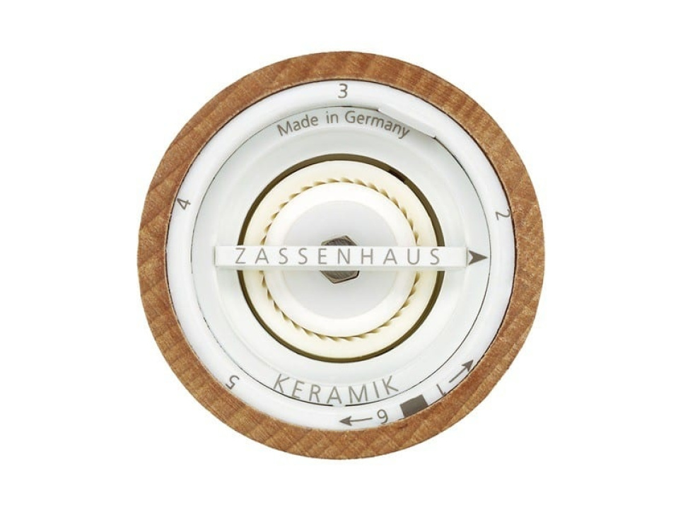 Salt mill Nurnberg Rfr/Black 16 cm