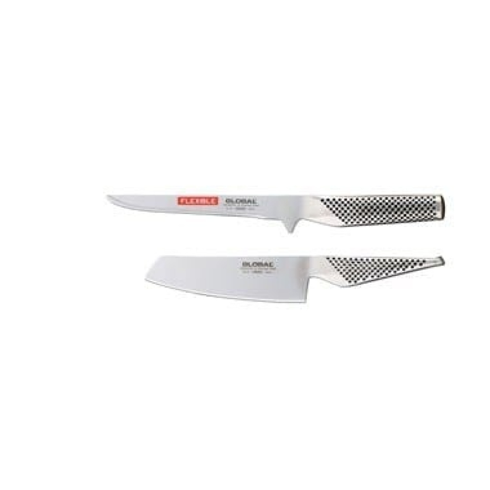 Global knife set G-21 and GS-5 in the group Cooking / Kitchen knives / Knife set at KitchenLab (1073-11427)