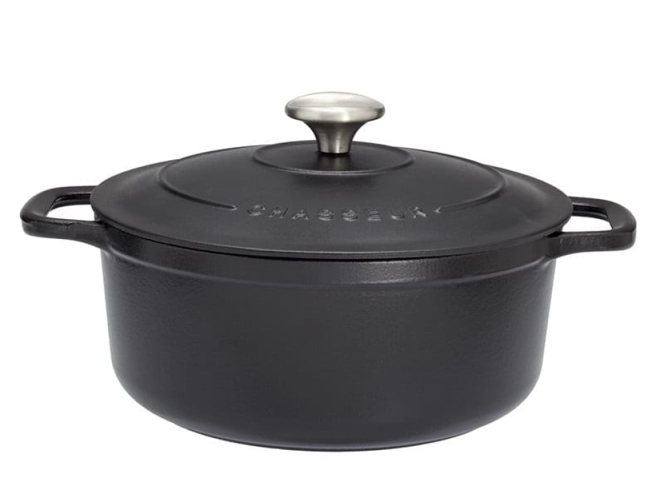 Pot Round, 4.0 l, 24cm, black - Chasseur in the group Cooking / Pots & Pans / Pots at KitchenLab (1073-11456)