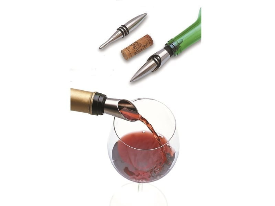 Wine stopper with pourer, Uranus - Pulltex in the group Bar & Wine / Wine accessories / Sealer at KitchenLab (1073-11598)