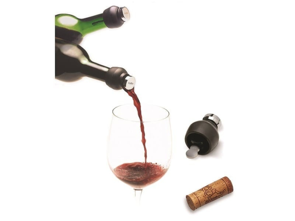 Stopper for wine bottle, Saturn - Pulltex in the group Bar & Wine / Wine accessories / Sealer at KitchenLab (1073-11618)