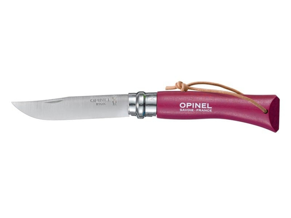 No. 7, Wooden folding knife, purple - Opinel in the group Cooking / Kitchen knives / Other knives at KitchenLab (1073-11699)