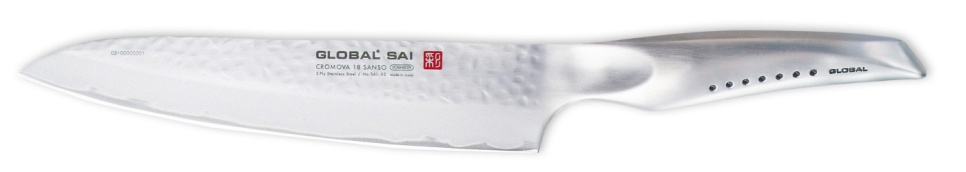 Couteau à trancher, 21cm - Global Sai dans le groupe Cuisine / Couteaux de cuisine / Couteaux à trancher l\'adresse The Kitchen Lab (1073-11708)