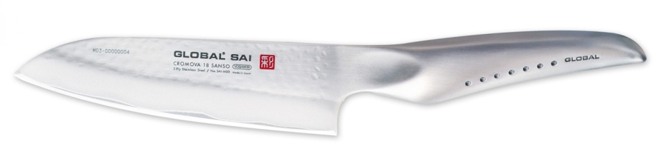 Santoku knife 13.5cm - Global Sai in the group Cooking / Kitchen knives / Santoku knives at KitchenLab (1073-11722)