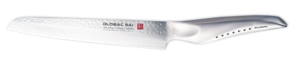 Couteau à pain 17cm - Global Sai dans le groupe Cuisine / Couteaux de cuisine / Couteaux à pain l\'adresse The Kitchen Lab (1073-11723)