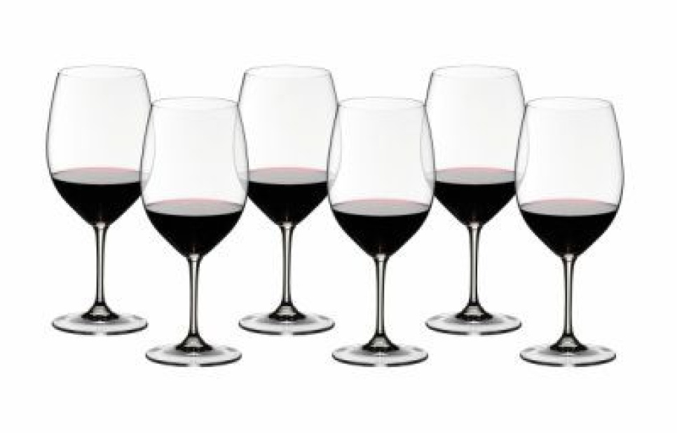 Cabernet/Merlot, pack de 6, Vinum (265e anniversaire) – Riedel dans le groupe Cocktails et Vin / Verre à vin / Verre à vin rouge l\'adresse The Kitchen Lab (1073-17004)
