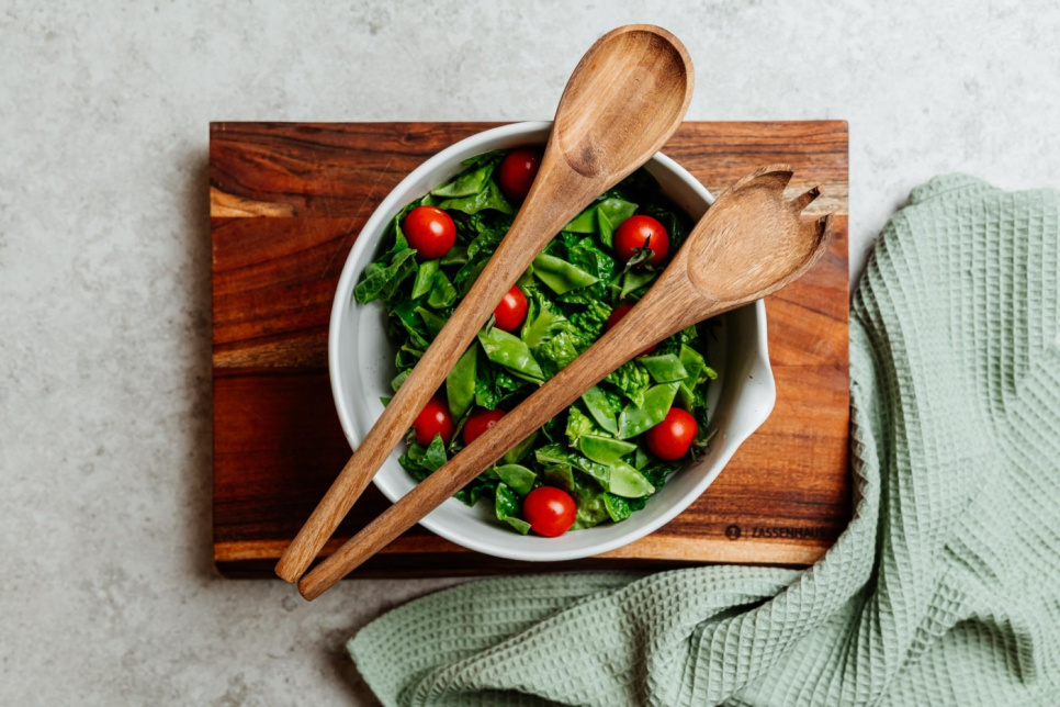 Salad servers in acacia, 35 cm - Zassenhaus