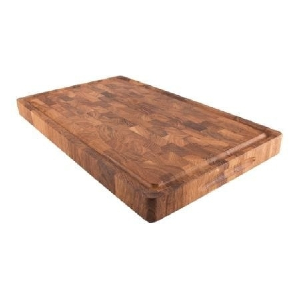 Planche à découper en bois de chêne avec rainure, 50x30x4 cm - Culimat dans le groupe Cuisine / Ustensiles de cuisine / Planches à découper l\'adresse The Kitchen Lab (1074-13439)