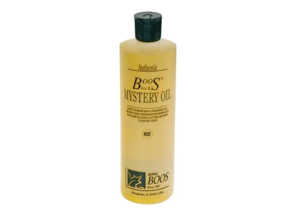 Öl für Schneidebretter 475 ml, Boos Mystery Oil - John Boos in der Gruppe Kochen / Küchenutensilien / Schneidebretter bei The Kitchen Lab (1074-13836)