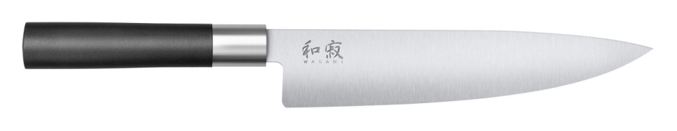 Chef\'s knife 20 cm - KAI Wasabi Black in the group Cooking / Kitchen knives / Chef\'s knives at KitchenLab (1074-13951)