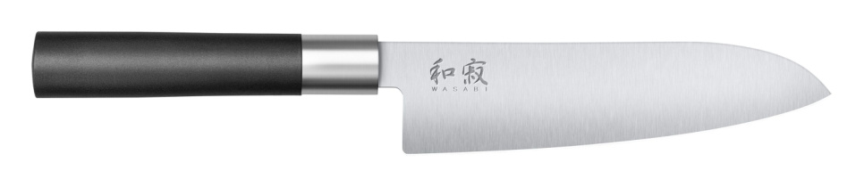 Santoku knife 16.5 cm - KAI Wasabi Black in the group Cooking / Kitchen knives / Santoku knives at KitchenLab (1074-13953)