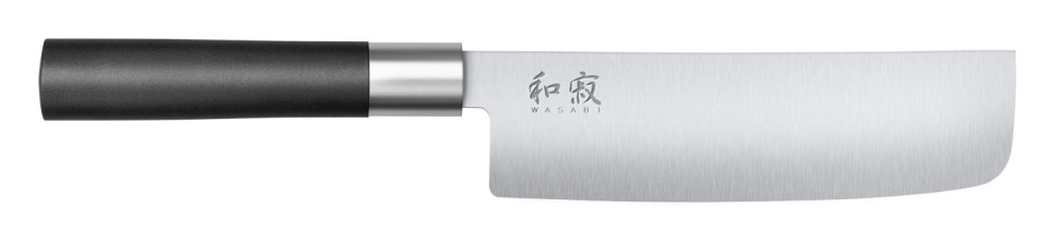 Vegetable knife Nakiri 16.5 cm - KAI Wasabi Black in the group Cooking / Kitchen knives / Vegetable knives at KitchenLab (1074-13954)