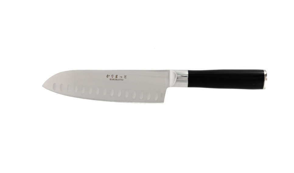 Couteau Santoku 17.5cm - Karimatto dans le groupe Cuisine / Couteaux de cuisine / Couteaux Santoku l\'adresse The Kitchen Lab (1074-25816)